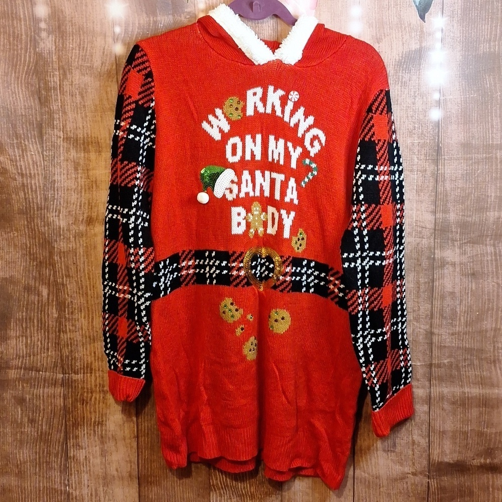NOBO CHRISTMAS SWEATER DRESS XXL